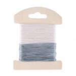 RAYHER MICA DECO CORD D.1MM 2X8M WHITE/ICE BLUE