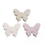 RAYHER WOODEN BUTTERFLIES 12PCS 3.7X3.1CM