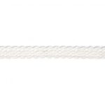 RAYHER FABRIC TAPE EDGINGS 17MMX2.5M WHITE