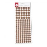 RAYHER CORK STICKER ALPHABET ROUND 126PCS D.13-18MM