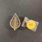 RAYHER BLOCKWALLAH WOODEN STAMP 7.5X4.5CM BEECH LEAF - Image 2