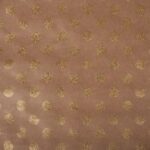 RAYHER SCRAPBOOK CARD 30.5X30.5CM KRAFT DOTS GOLD