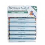 SPECTRUM AQUA DOUBLE BRUSH PENS 12PCS SET NATURE