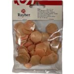 RAYHER PETYS WOODEN FLAKES 100PCS 2X2.2CM ANTIQUE ROSE