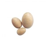 RAYHER WOODEN EGG 60X40MM [1PC] [10]