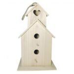 RAYHER WOODEN BIRDHOUSE SAINT TROPEZ 39X22X19CM