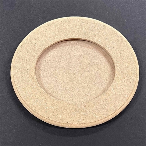 R6187500.jpg RAYHER WOODEN PHOTO FRAME OVAL 13X11.5X0.8CM - Image 1