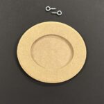 RAYHER WOODEN PHOTO FRAME OVAL 13X11.5X0.8CM - Image 2
