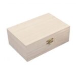 RAYHER WOODEN STORAGE BOX 15X10X5.5CM