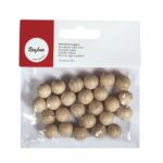 RAYHER WOODEN BALLS 12MM 25PCS SOLID