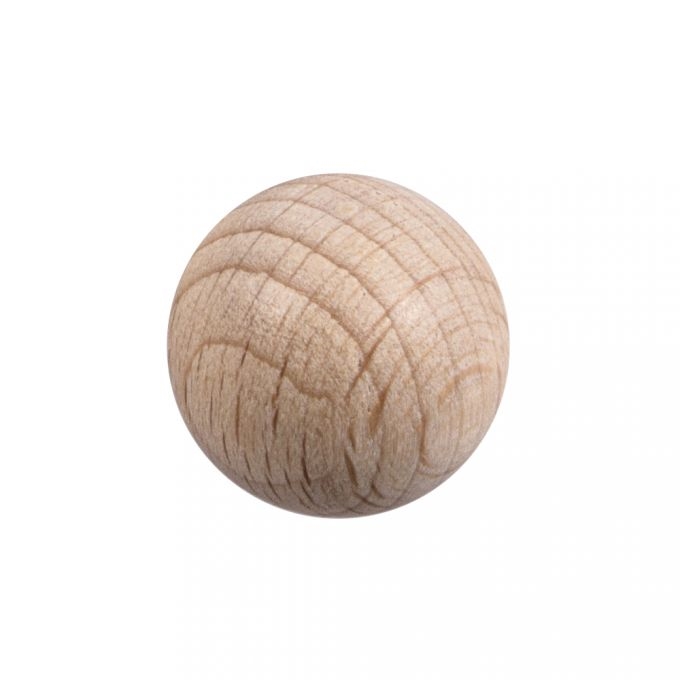 R6253600.jpg RAYHER WOODEN BALLS 18MM 10PCS SOLID - Image 1