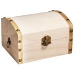 RAYHER WOODEN CHEST 13.5X10X8CM