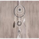 RAYHER WOODEN DISC D.7-13CM 3PCS DREAMCATCHER + RING D.18CM - Image 2