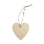 RAYHER WOODEN HEART HANGER 6PCS 7X6.5X0.3CM - Image 2
