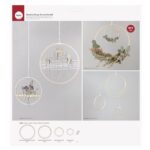 RAYHER BAMBOO RING SET [WITH CORD] D.12-30CM