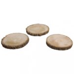 RAYHER WOOD DISC NATURAL D.10-12CM 3PCS