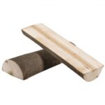 RAYHER TREE TRUNK NATURAL HALF 2PCS 23X7X4CM