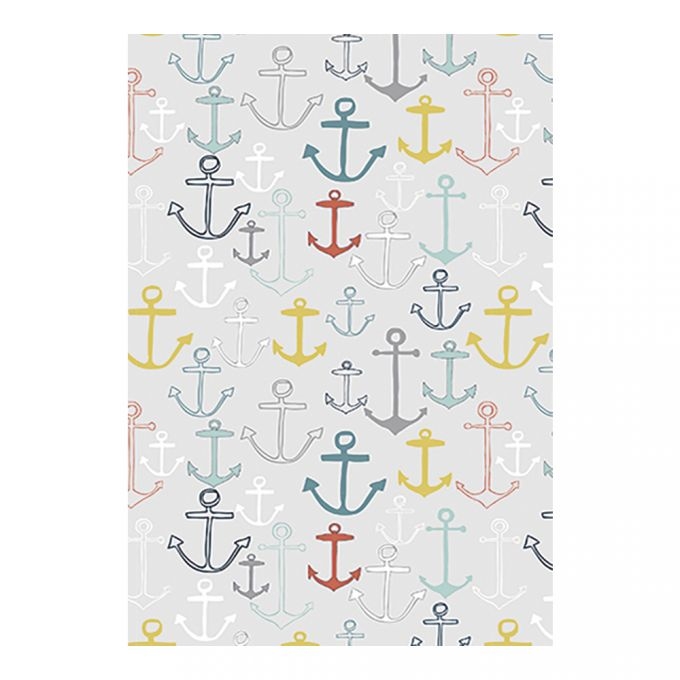 R67041000.jpg RAYHER DECO MACHE DECOUPAGE PAPER 22G 26X37.5CM 3PCS ANCHORS - Image 1