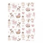 RAYHER DECO MACHE DECOUPAGE PAPER 22G 26X37.5CM 3PCS VINTAGE BABY GIRL