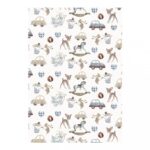 RAYHER DECO MACHE DECOUPAGE PAPER 22G 26X37.5CM 3PCS VINTAGE BABY BOY