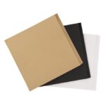 RAYHER ORIGAMI FOLDING PAPERS 80-100G 15X15CM 100SH BLACK/WHITE/BROWN