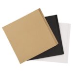 RAYHER ORIGAMI FOLDING PAPERS 80-100G 20X20CM 100SH BLACK/WHITE/BROWN