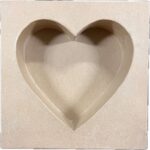 RAYHER PAPIER MACHE HEART FRAME 25X25X5.5CM