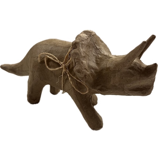 R71836000.jpg RAYHER PAPIER MACHE DINO 20.5X7X9CM - Image 1