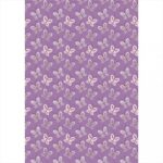 RAYHER DECO MACHE DECOUPAGE PAPER 27G 26X37.5CM 3PCS LILAC BUTTERFLIES