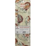 RAYHER DECO MACHE DECOUPAGE PAPER 27G 26X37.5CM 3PCS SANTA