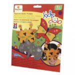 RAYHER PAPIER MACHE MASKS 3PCS 21X17CM FUNNY ANIMALS