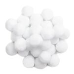 RAYHER POMPONS 20MM 50PCS WHITE