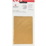 RAYHER METALLIC SHEET 10X15CM 4PCS GOLD