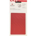 RAYHER METALLIC SHEET 10X15CM 4PCS RED