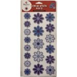 RAYHER DIE-CUT 2SIDED PAPER FLOWERS LAVENDER