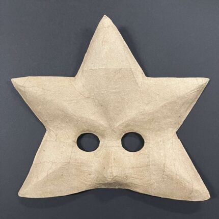 RAYHER PAPIER MACHE MASK 20X23CM STAR