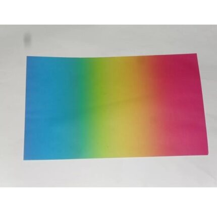 RAYHER TRANSPARENT PAPER 115G 20.5X33CM 10SH RAINBOW
