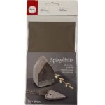 RAYHER MIRROR FOIL 20X30CM SILVER