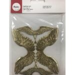 RAYHER ANGEL WINGS 11.5X5CM 4PCS GOLD
