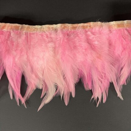 RAYHER FEATHER BORDER 50CM PINK