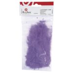 RAYHER FLUFFY FEATHER 10-15CM 15PCS LILAC