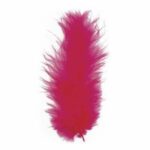 RAYHER FLUFFY FEATHER 10-15CM 15PCS FUCHSIA