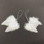 RAYHER ANGELS FEATHER WINGS 10CM 2PCS GREY