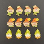RAYHER WOODEN OBJECTS AUTUMN FRIENDS 3CM 12PCS