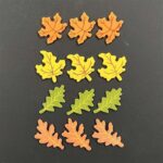 RAYHER WOODEN OBJECTS AUTUMN LEAVES 2.5-4CM 12PCS