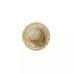 RAYHER HAT OF STRAW 9CM NATURAL
