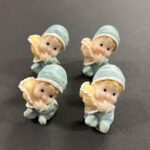 RAYHER POLYRESIN OBJECTS BABY 4CM 4PCS [ASSORTED] - Image 2