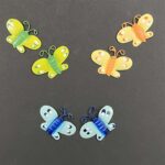 RAYHER METALLIC BUTTERFLY 3CM 6PCS