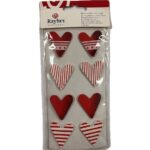 RAYHER WOODEN OBJECTS HEART 4CM 8PCS