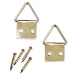 RAYHER FRAME HANGER BRASS 14MM 10PCS